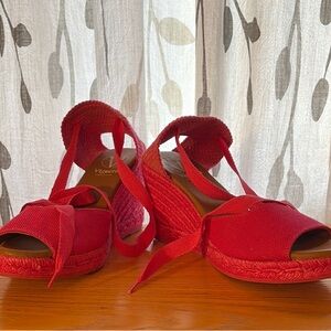 Viguera Hot Pink Espadrille Sandals - made in Spain